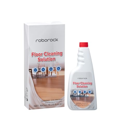 roborock Nettoyant d'origine 480ml pour Aspirateur Robot roboorck Série S/Qrevo/Q