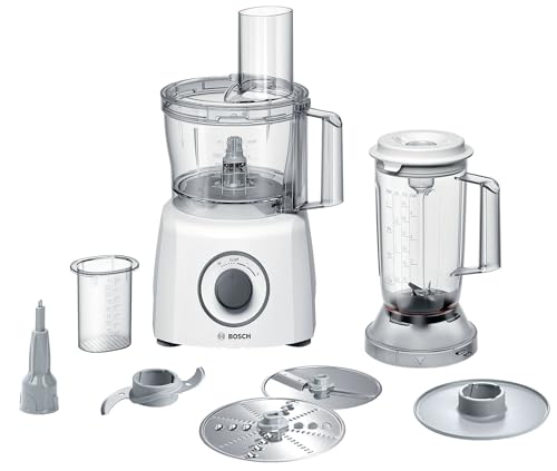 Bosch MCM3200W Robot de Cuisine MultiTalent 3, 800 W, 2.3