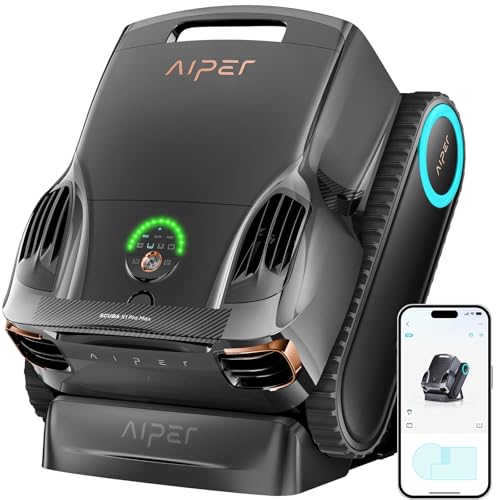 AIPER Scuba X1 Pro Max Robot Piscine, Tout-en-Un: Nettoyeur de