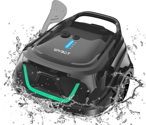 WYBOT A1 Robot Piscine avec 4 Cycles de Nettoyage, Filtre