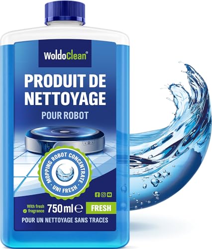 Produits de nettoyage 750ml - compatible avec tous les robots