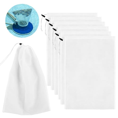 Sac Filtrant Aspirateur Piscine 6 Pièces Sacs pour Aspirateur de