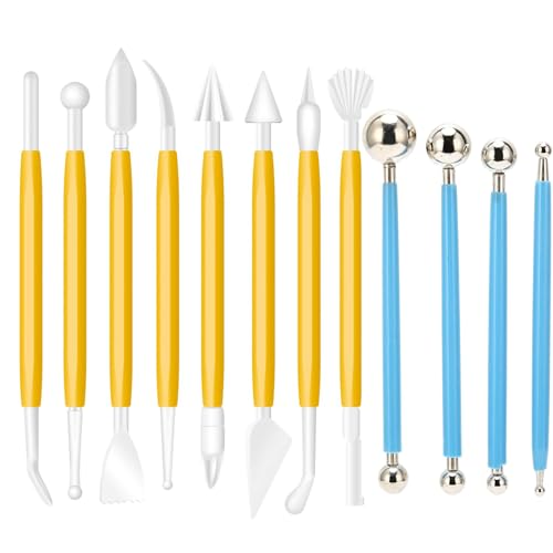 Lot de 12 outils professionnels de décoration de gâteaux pour