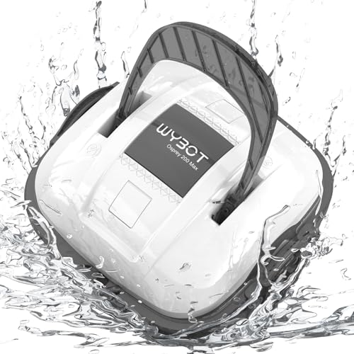 WYBOT Robot Piscine sans Fil pour Piscine Hors Sol Jusqu'à