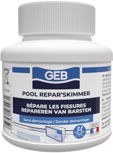 GEB Réparation skimmer de piscine, buse de refoulement, bonde de