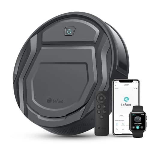 Lefant Aspirateur Robot avec Télécommande, 2200 Pa Forte Puissance d'aspiration
