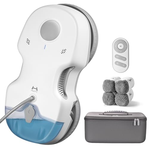 HUTT S7 Robot Nettoyeur de Vitres 5500Pa, Robot Laveur de