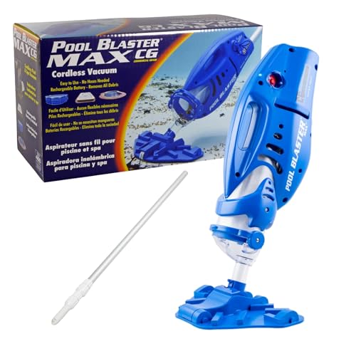 poolomio Pool Blaster Max CG Li Kit avec tige télescopique