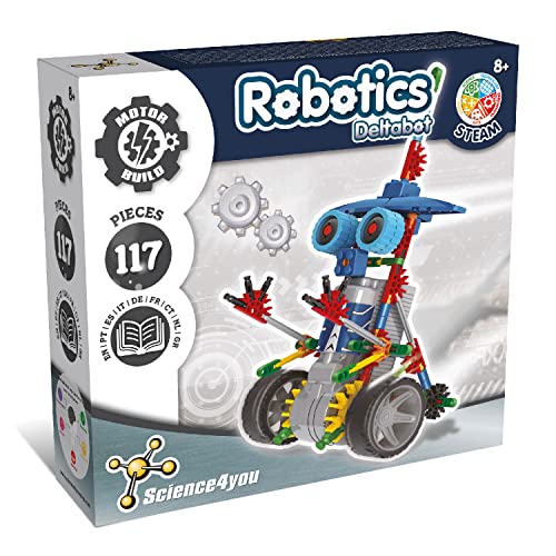 Science4you - Robotique Deltabot, Kit Robot à Construire de 117