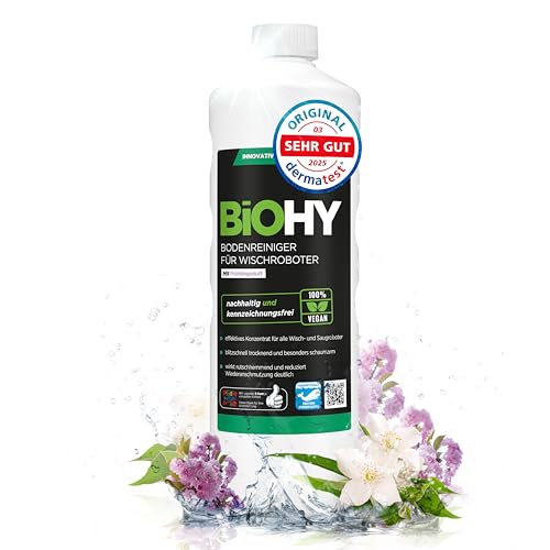 BiOHY Nettoyant pour sols pour robots de nettoyage avec une