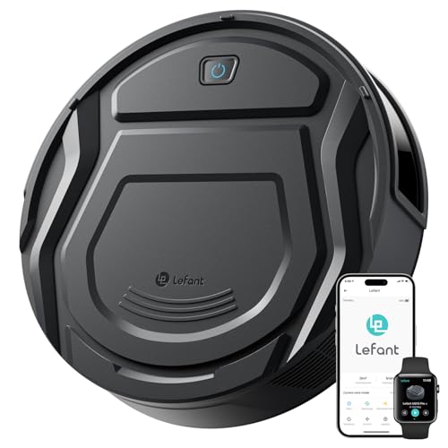 Lefant M210 Pro+ Aspirateur Robot, 4000Pa, 200min, WiFi/App/Alexa, Évitement d'obstacles