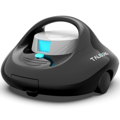 TALOSBO Pleco Se Robot Piscine sans Fil, 130 Min de