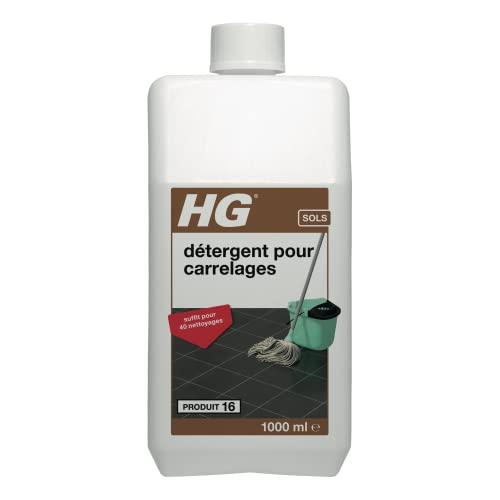 HG Nettoyant pour Carrelage,Produit16,Détergent Ultra-Concentré pour Sols en Céramique et