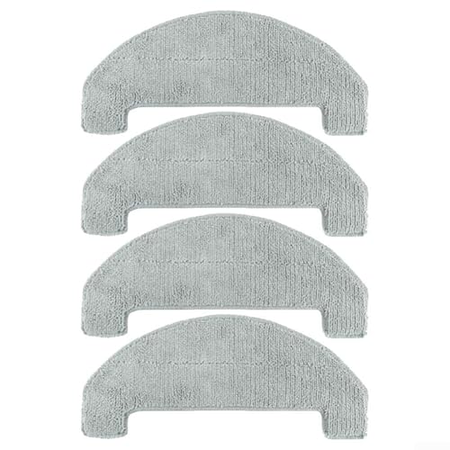 Lot de 4 chiffons de rechange en microfibre pour aspirateur