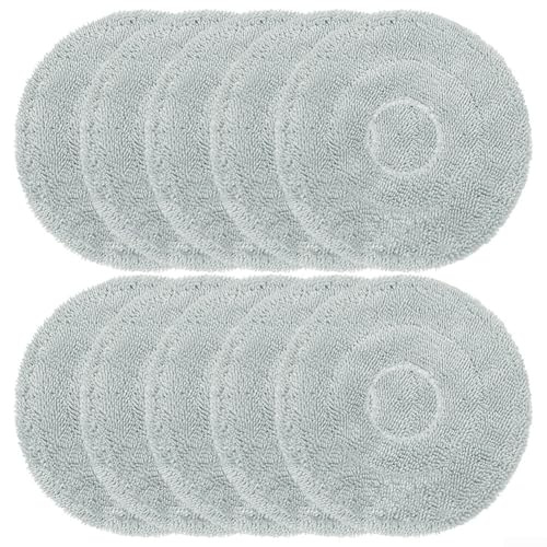 Lot de 10 serpillères lavables pour aspirateur Dreametech L10 Ultra