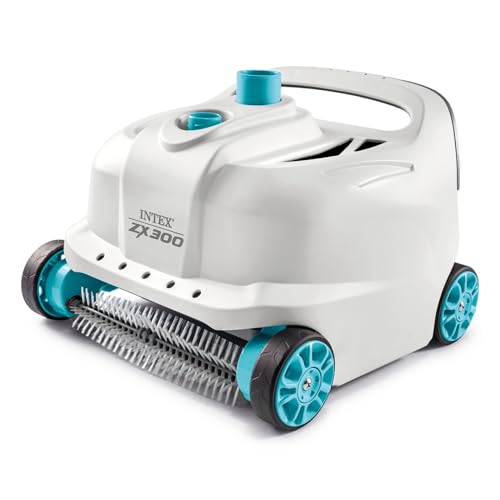 Intex 28005E ZX300 Deluxe Nettoyeur Automatique de Piscine, Gris