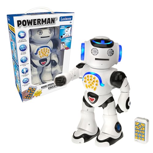 LEXIBOOK Powerman - Interactive Educational Robot for Playing and Learning,