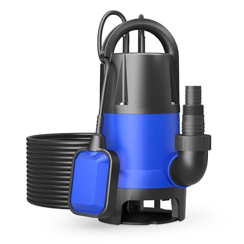 Wiltec Pompe électrique pour eaux sales – Submersible – 750