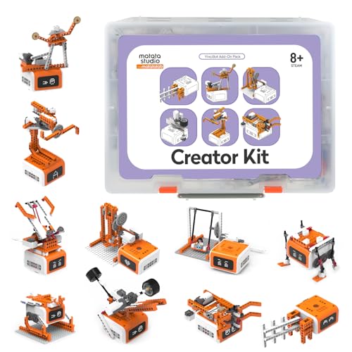 MatataStudio Creator Kit pour Robot Programmable VinciBot avec 434 Blocs