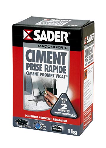 Sader - Ciment Prompt - Sol et Mur - Intérieur/Extérieur