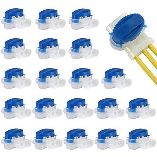 Gwhole Lot de 20 Connecteurs de Câble Remplis des Résines