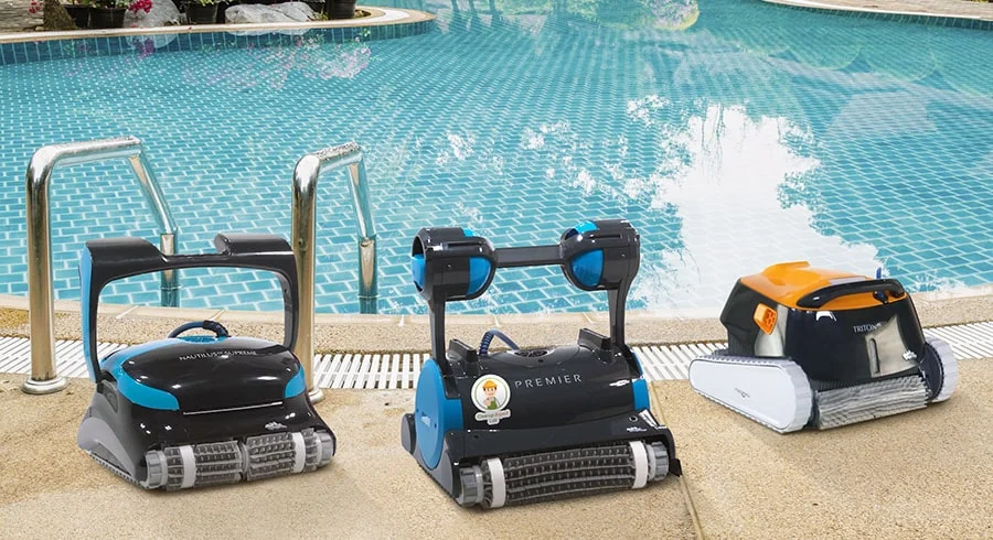 robotic pool cleaner main new